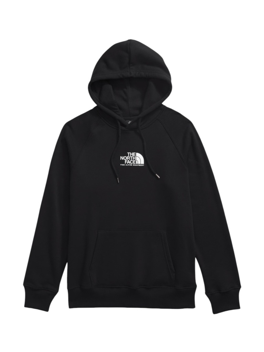 The North Face Fine Alpine Hoodie XXL Black White Logo Pullover NWT